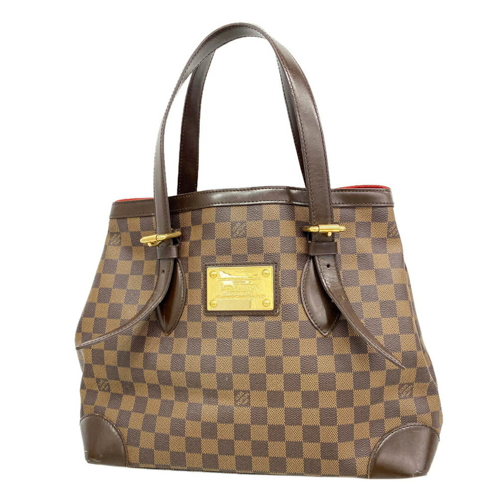 Louis Vuitton Damier Hampstead MM Tote Bag N51204 Ebene (Women's)